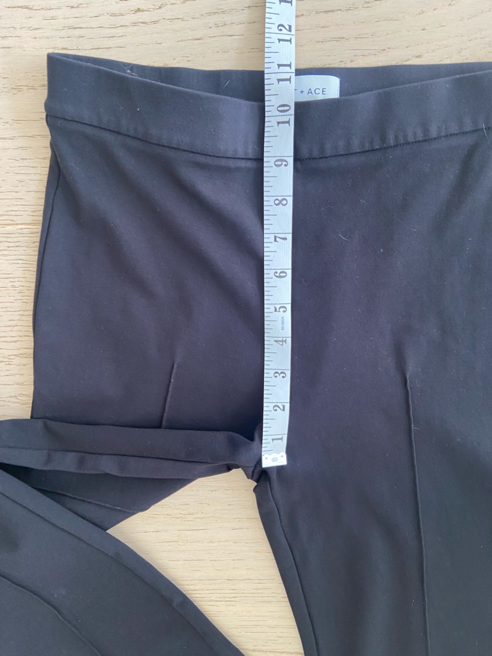 KIT + ACE Serenity High-rise Flare Pull-on Pants Size Small Black Stretch EUC - Picture 7 of 8